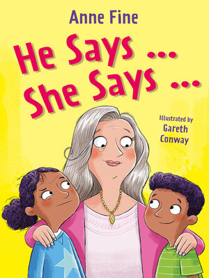cover image of He Says...She Says